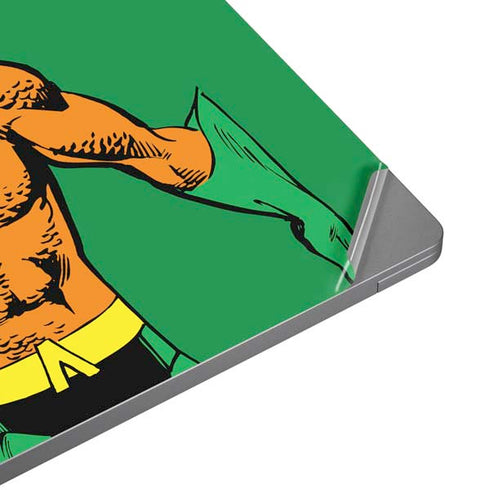 DC Comics Aquaman Classic Art Pose Universal Laptop 15in (12.2 x 8.8in) Skin
